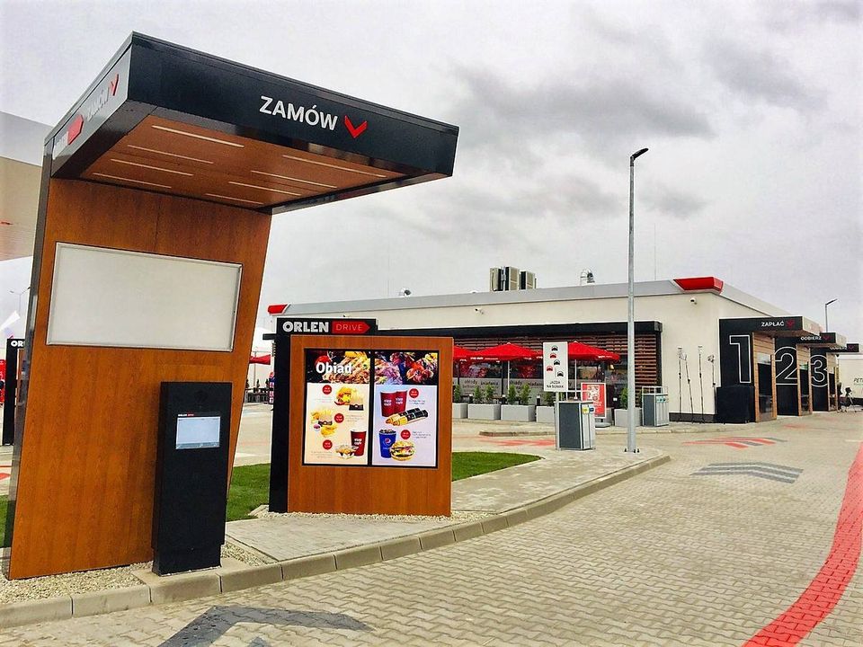 Drive-Thru Gas station
