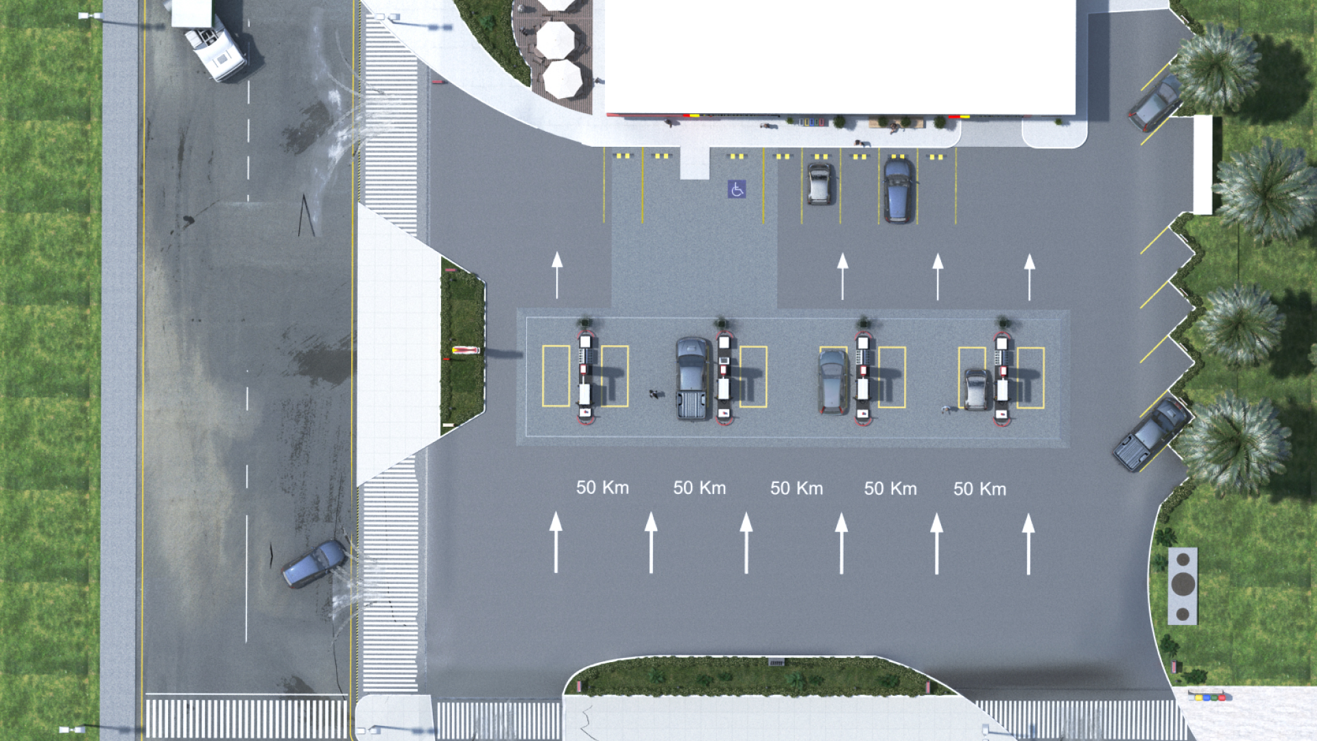 Floor Plan for Gas Stations