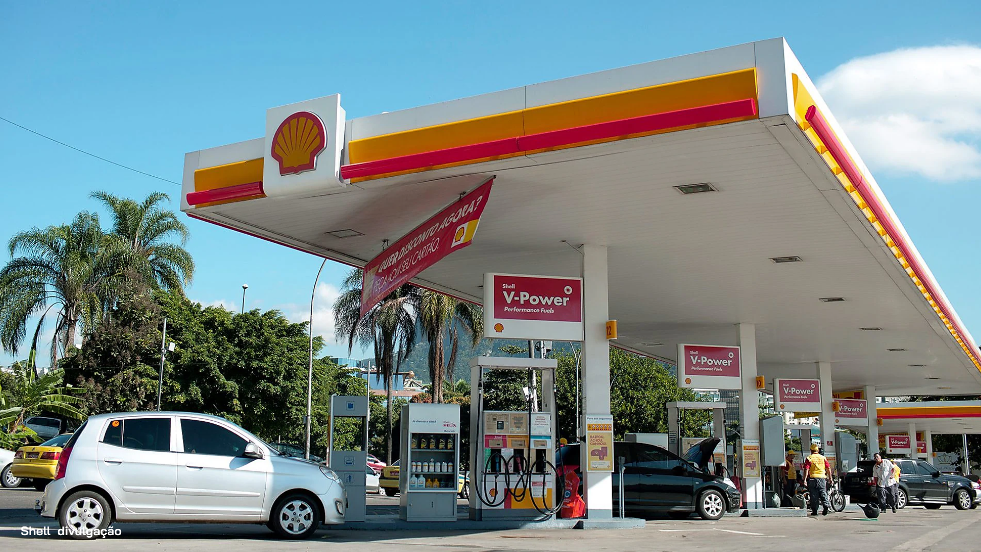 Shell gas station