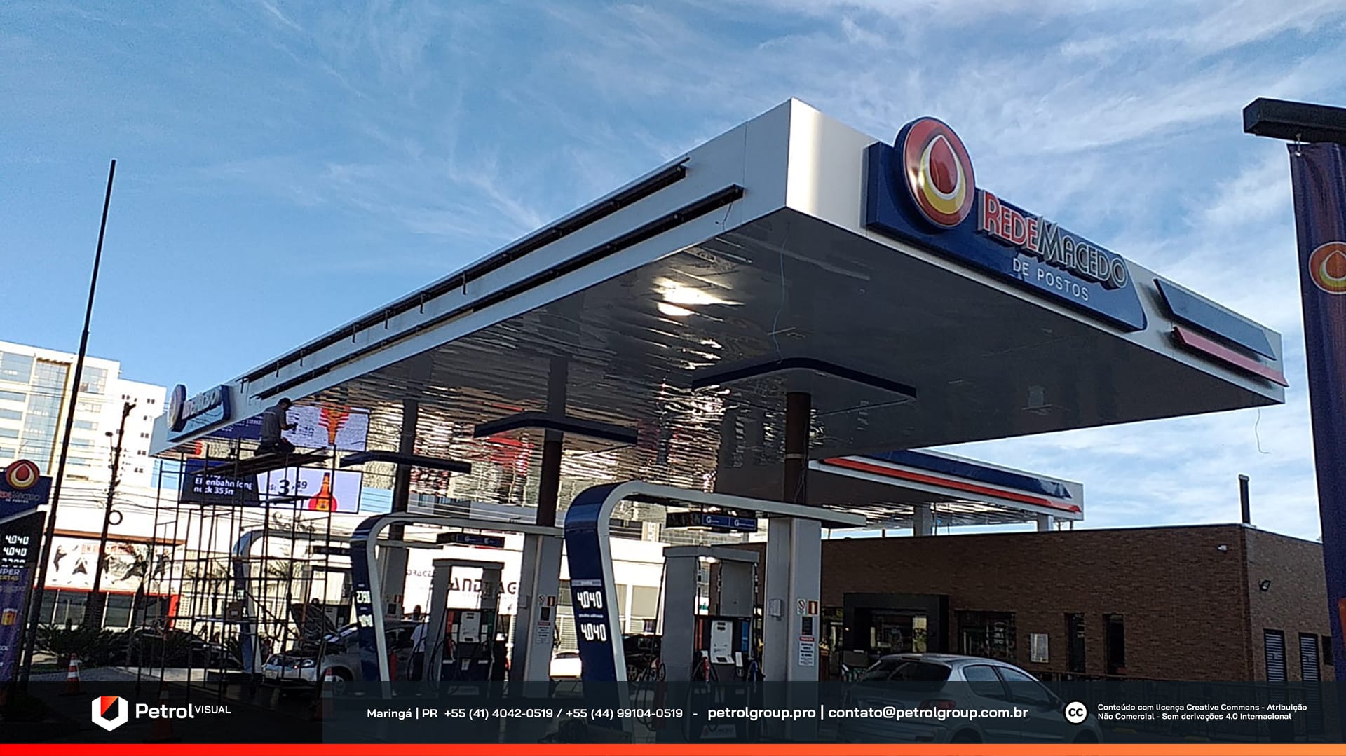 fuel station visual art