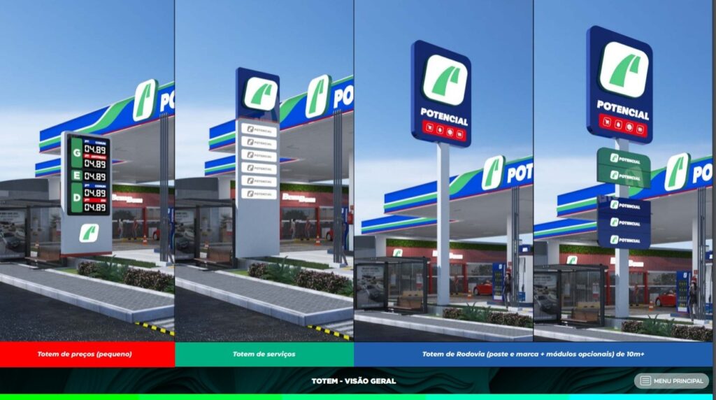 Design fuel station