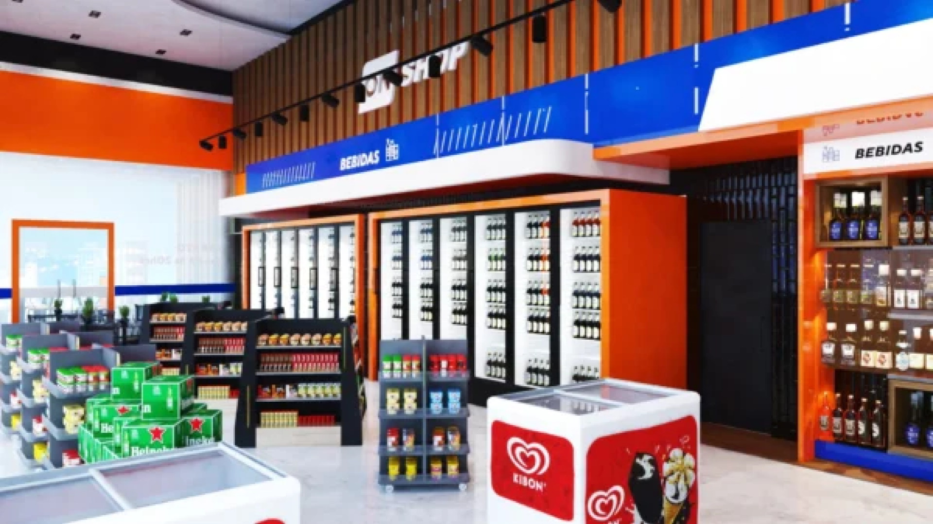 convenience store decoration