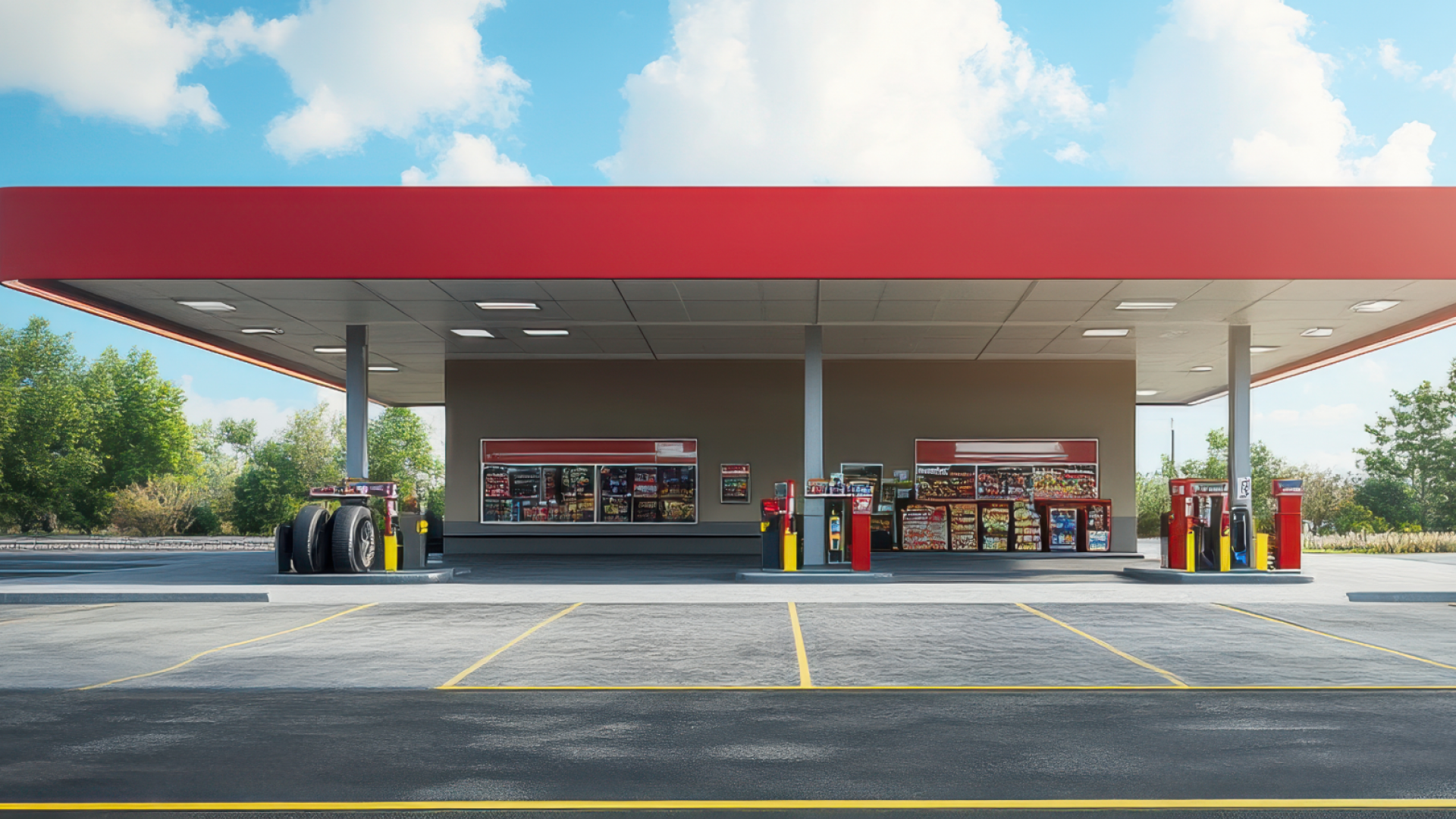 good structure for your gas station