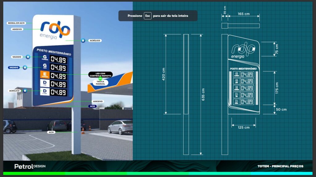 PROJECT DESCRIPTION gas station
