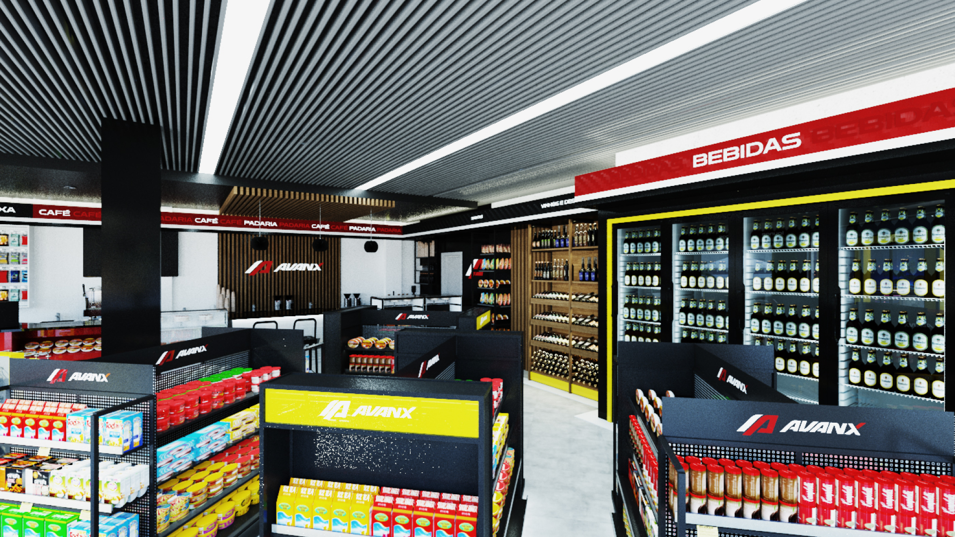 Gas station and convenience store