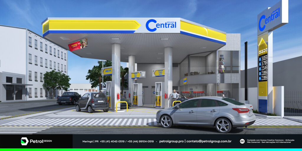 fuel station design