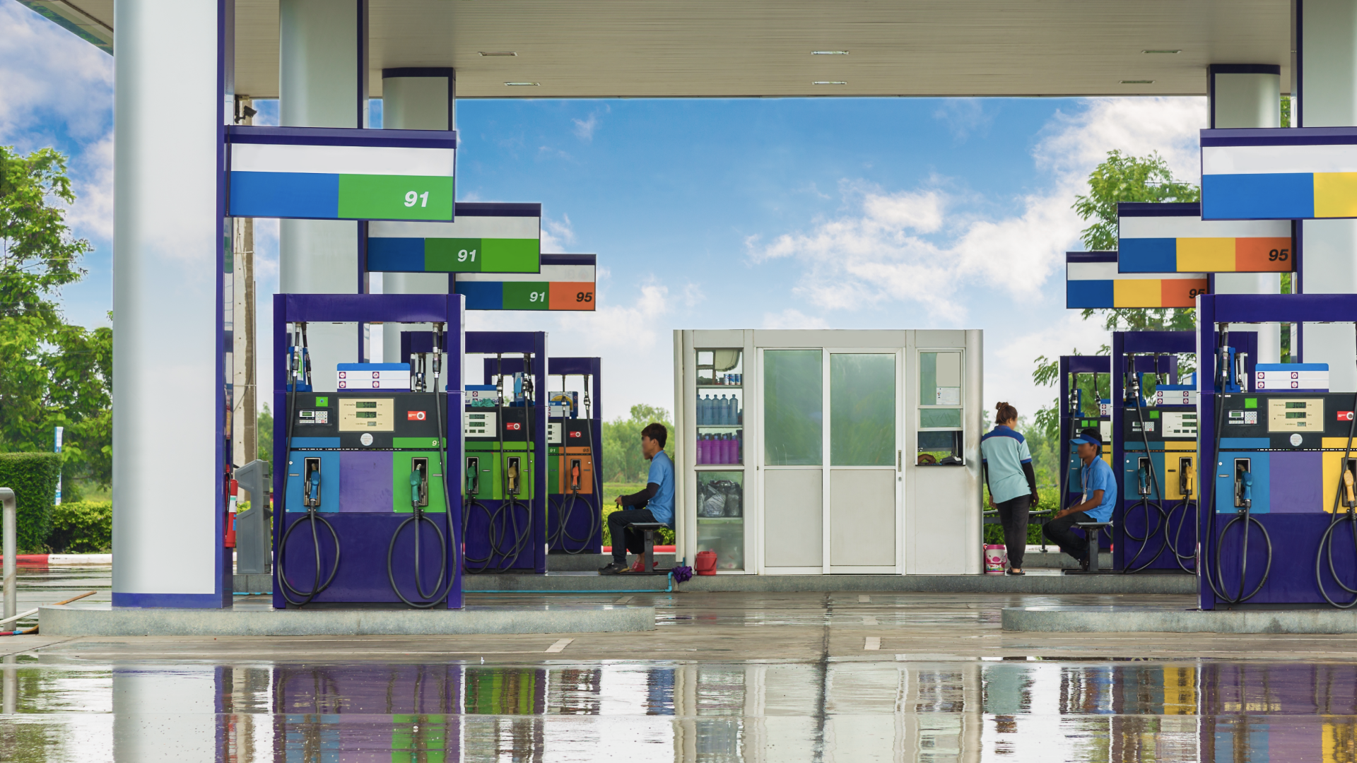 safety at the gas station