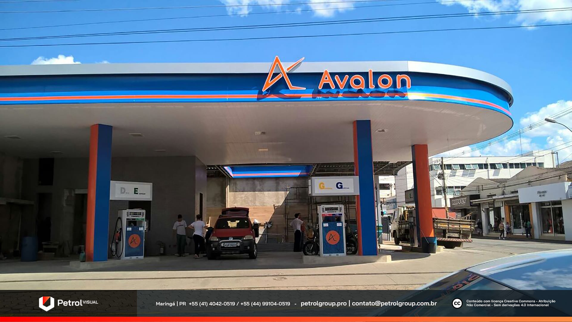 visual project gas station Colombo PR