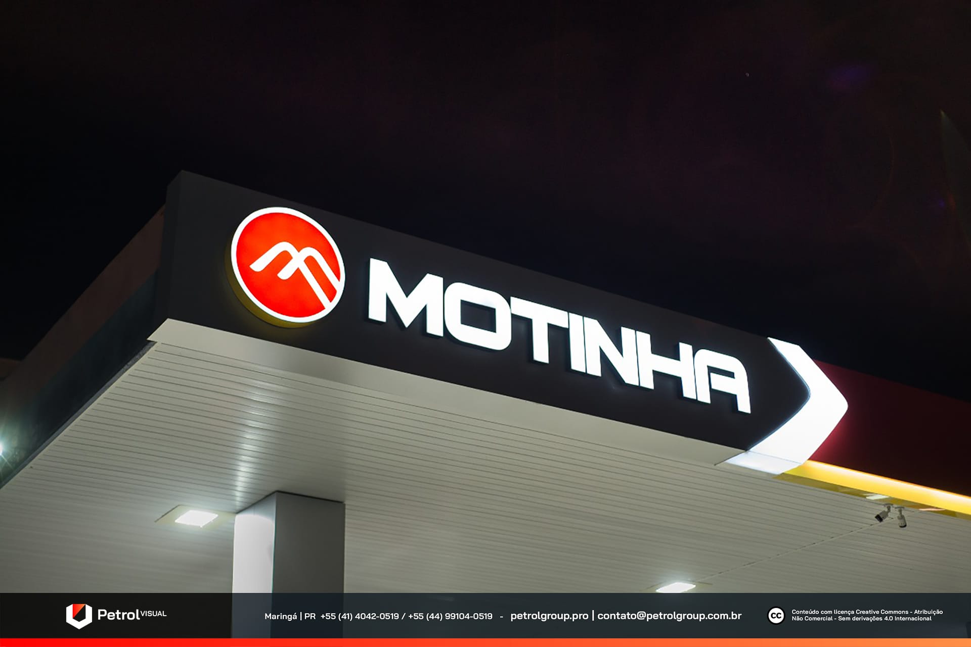 visual communication gas station project valparaiso de goias go