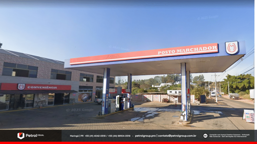 fuel station project visual