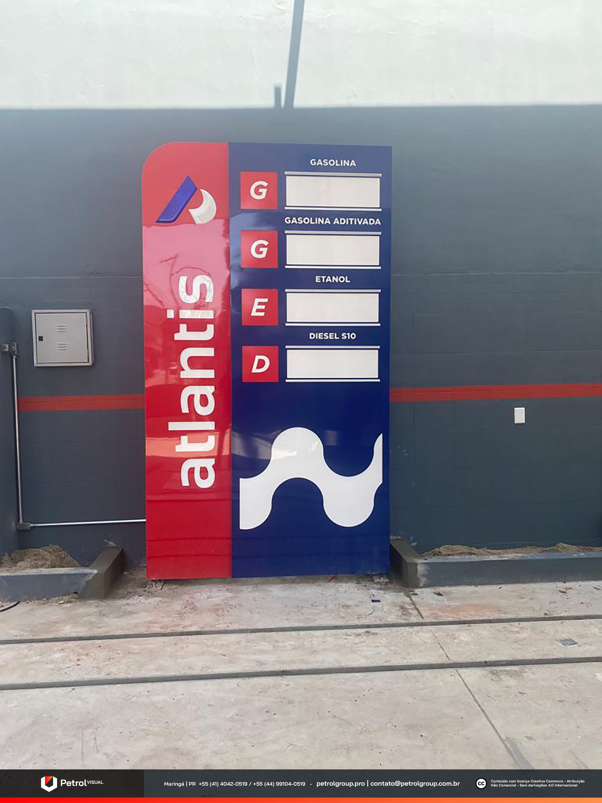 new image visual communication gas station Sao Carlos SP
