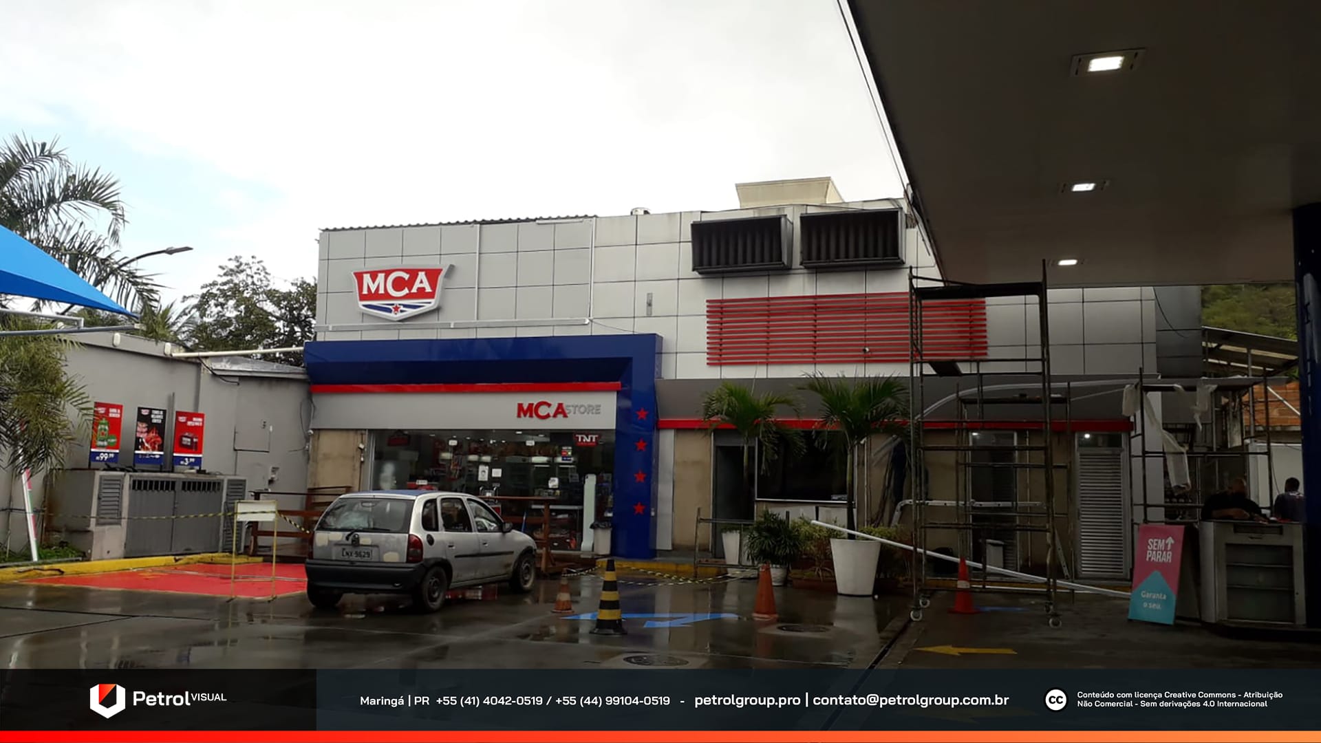 image visual communication gas station Ferraz de Vasconcelos SP