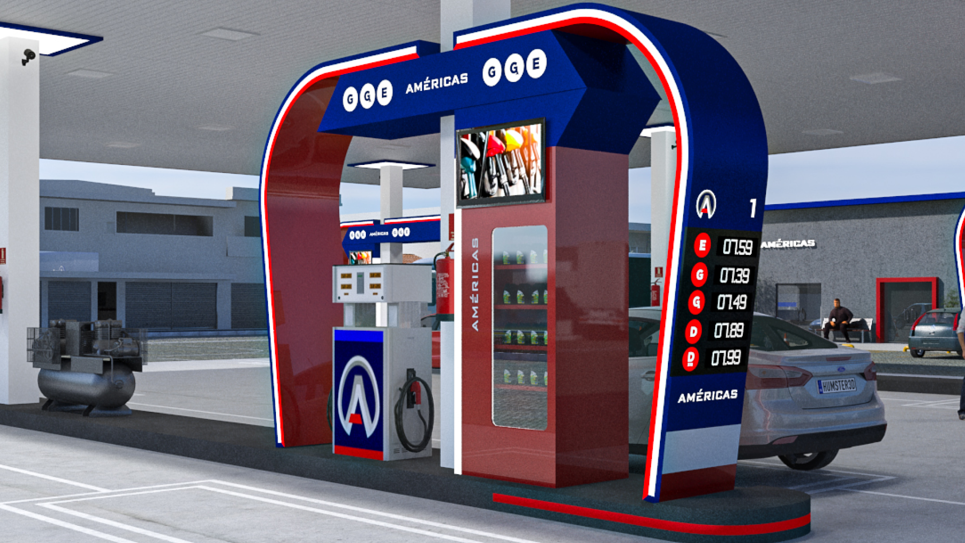 oil storage cabinet for gas station