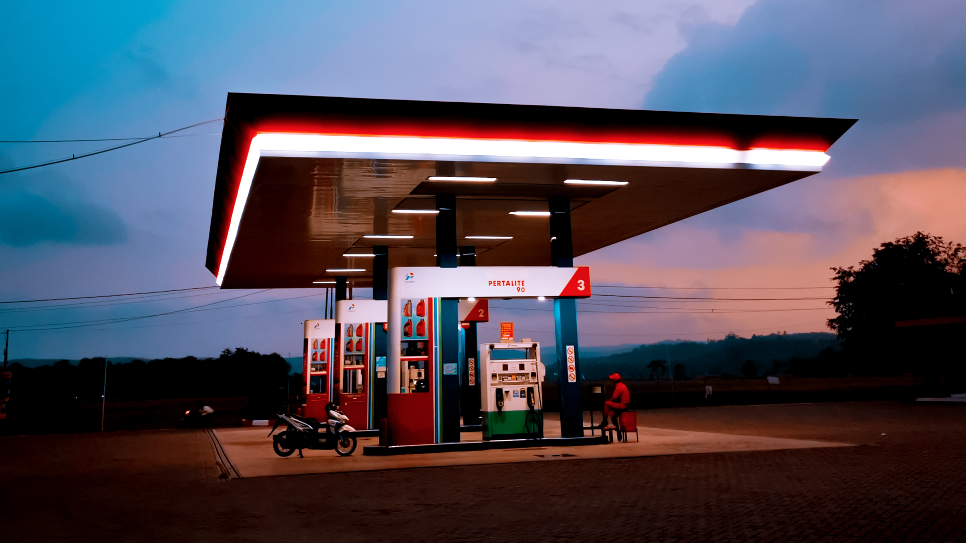 Gas station design