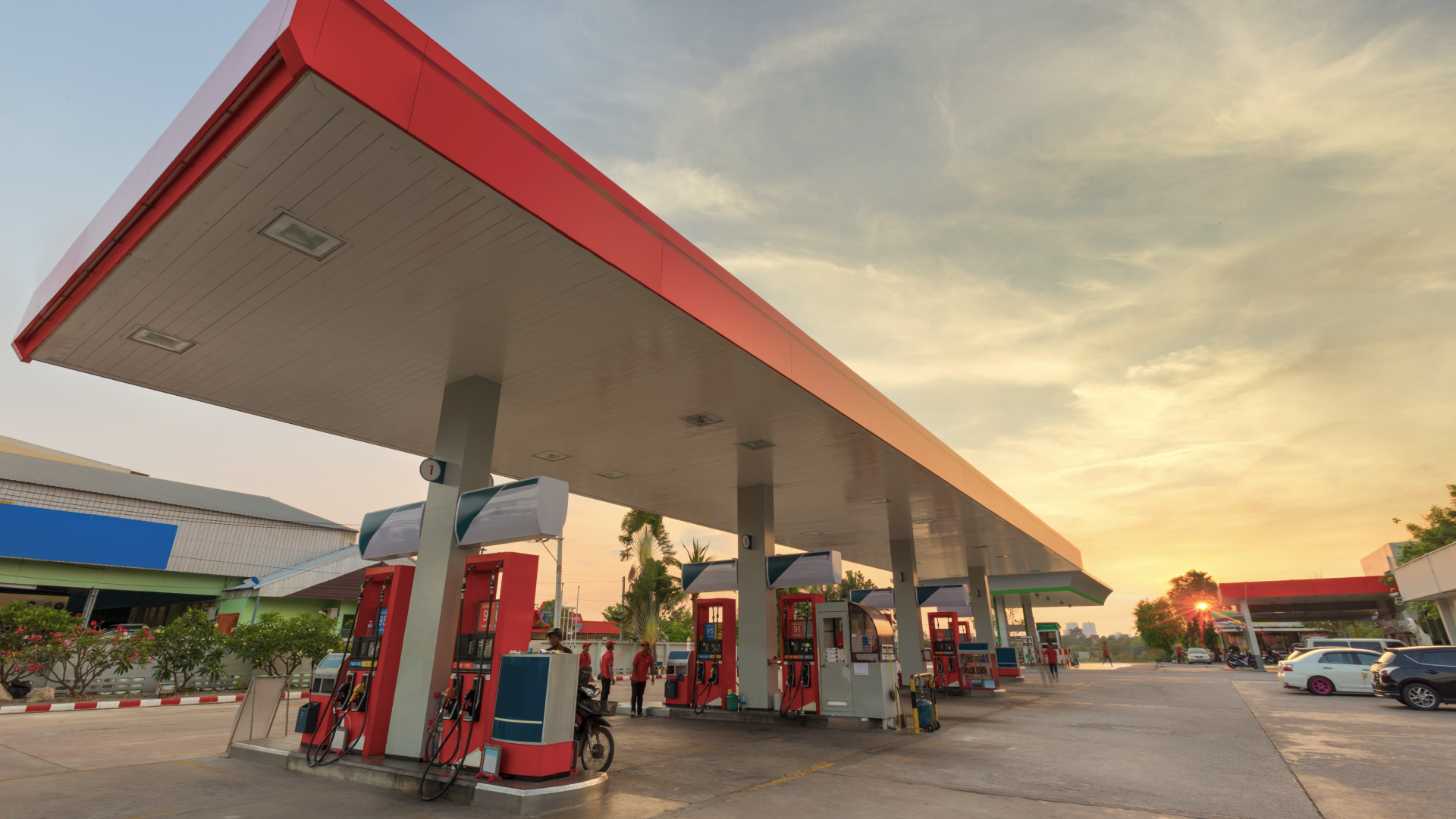 Gas station expansion