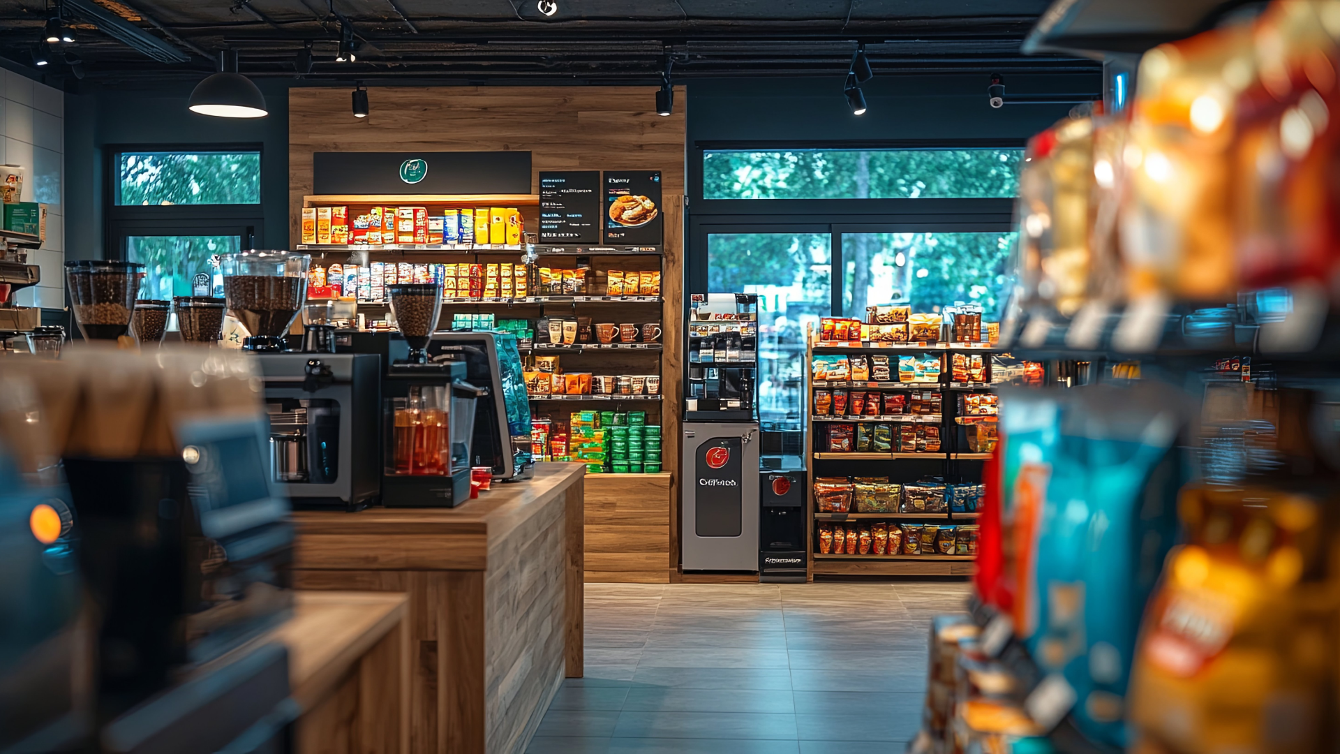 Convenience store design for fuel stations