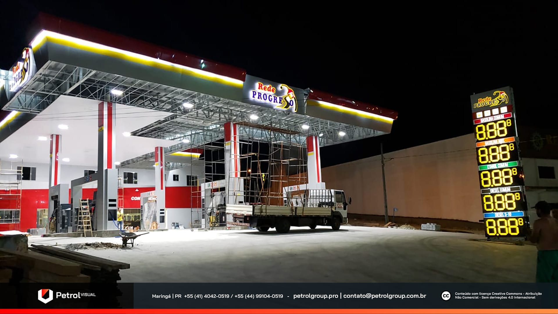 3D gas station images Tailandia PA