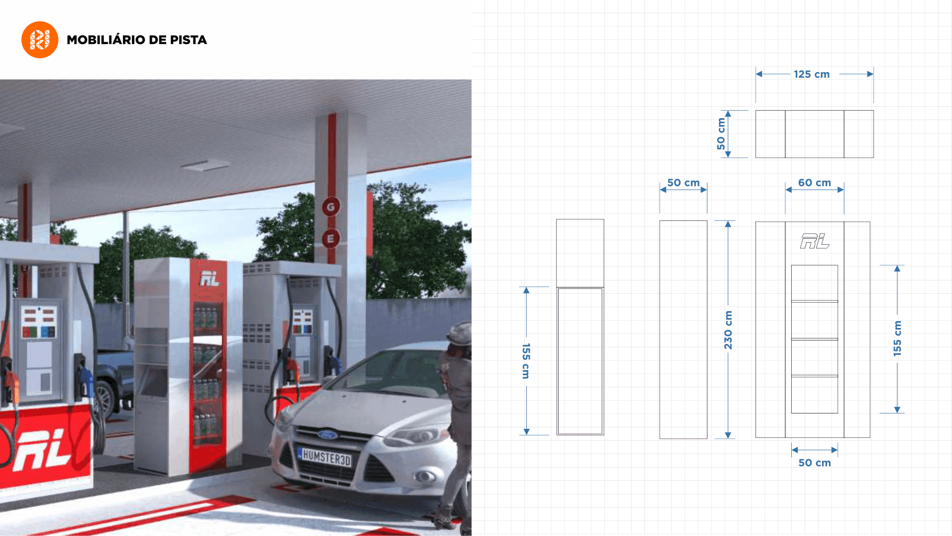 Imagem posto de combustível Rede Líder | Petrol Group