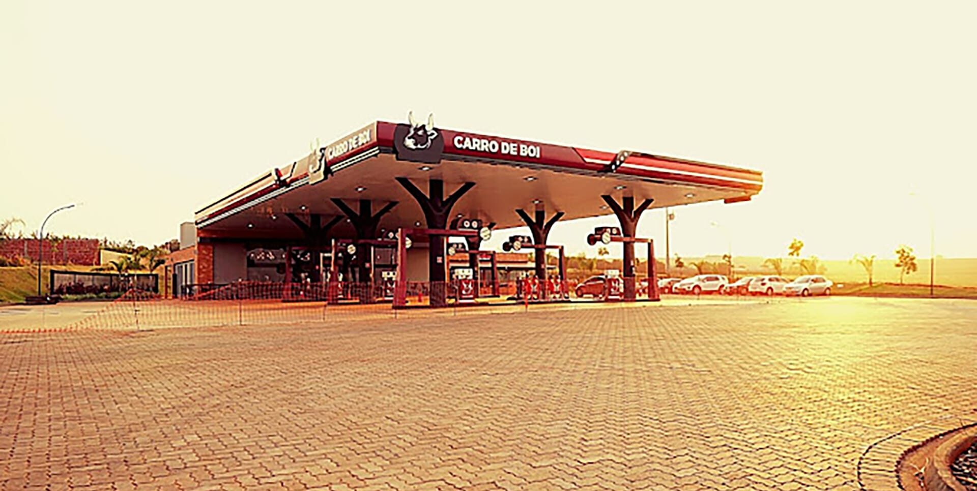 Reforma posto de combustível