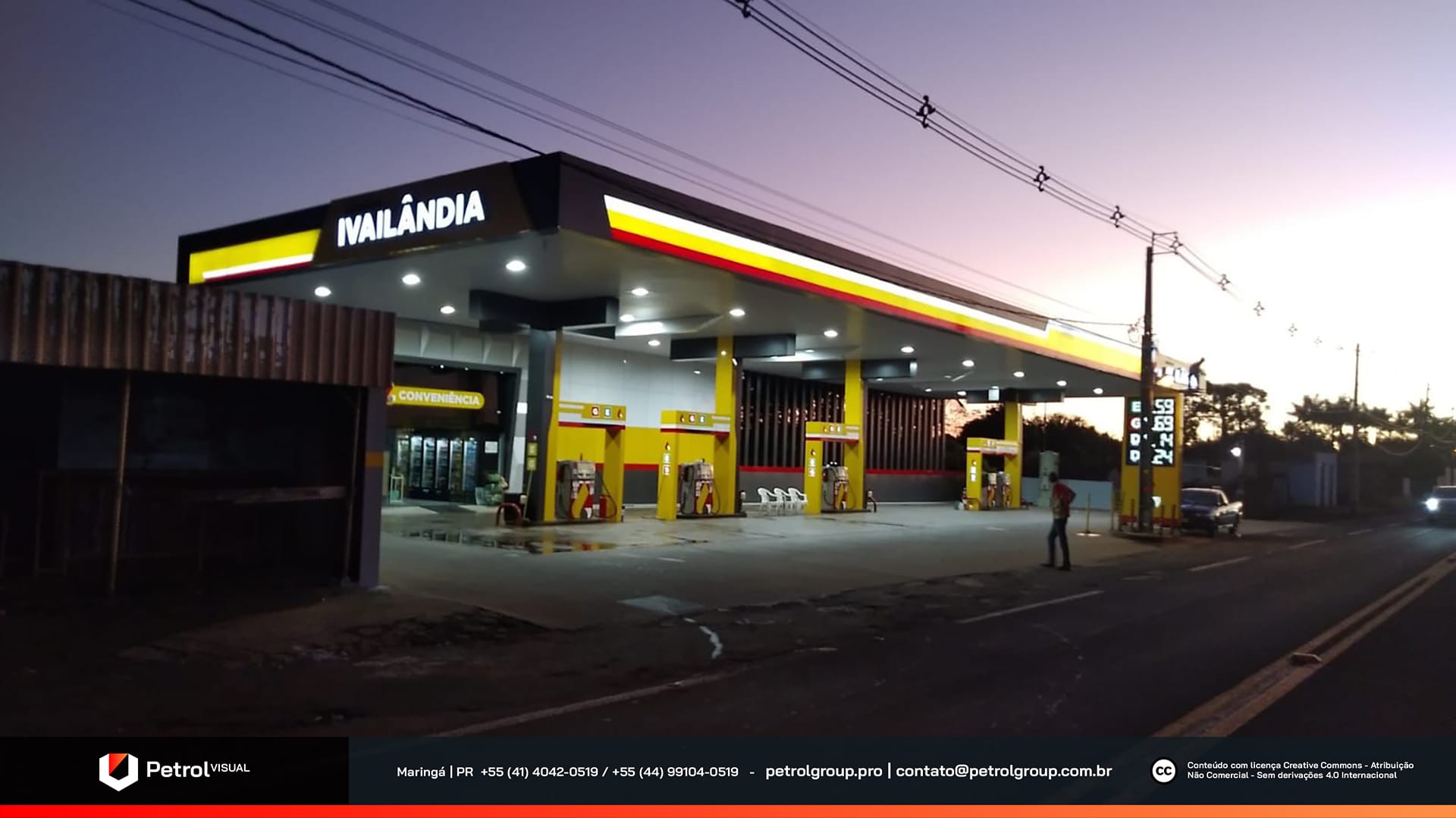fachada loja de conveniencia Ribeirão das Neves MG