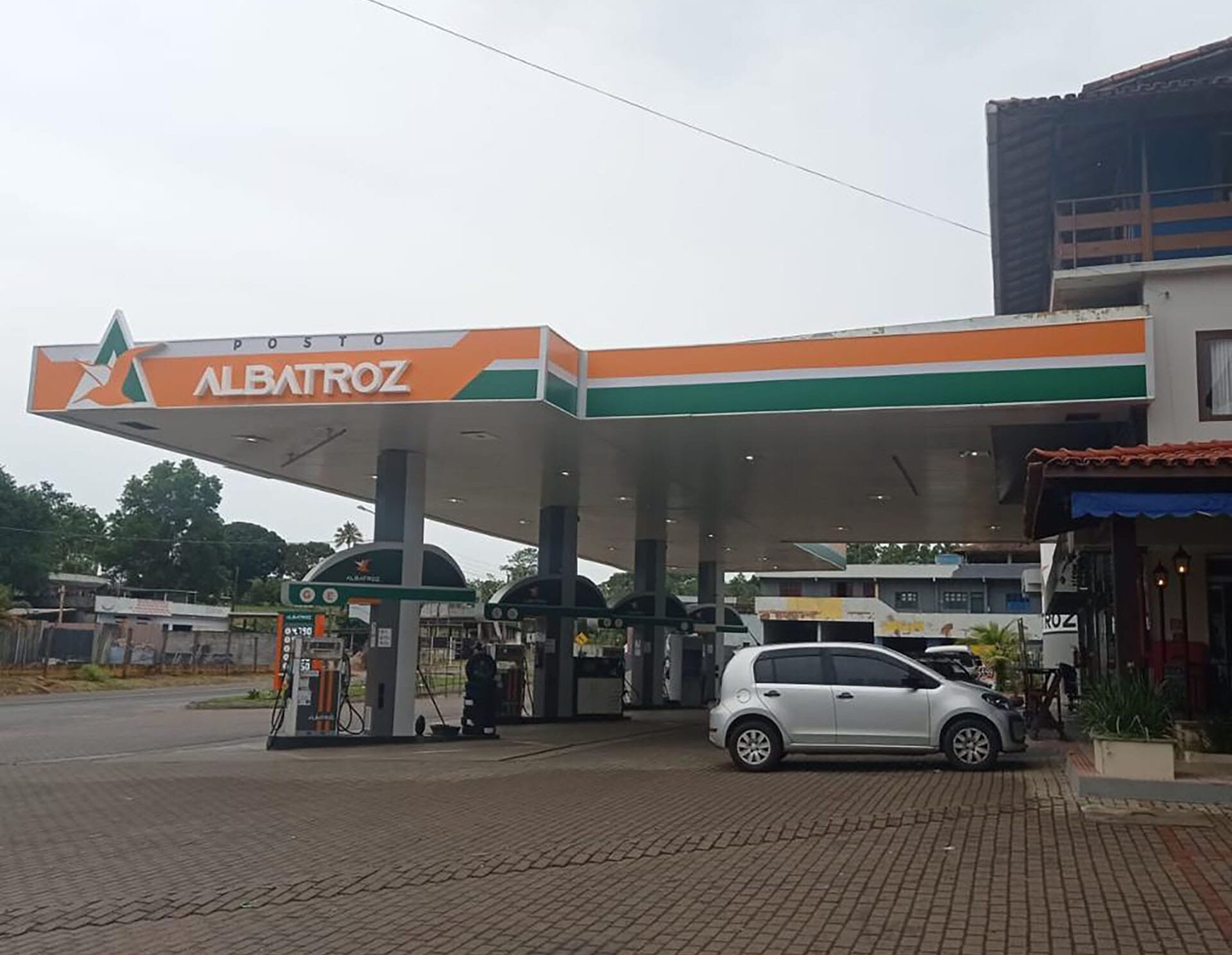 Reforma posto de combustível