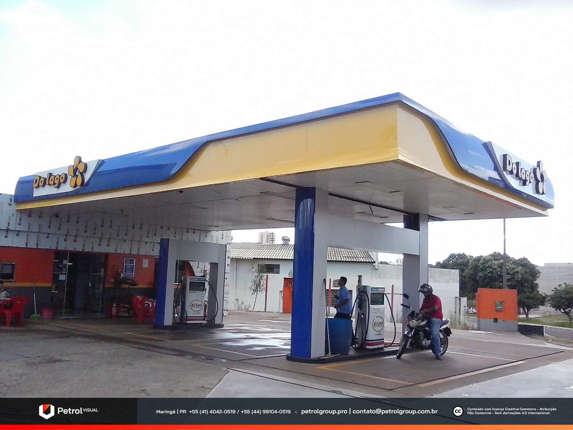 reforma de posto de gasolina Santana AP