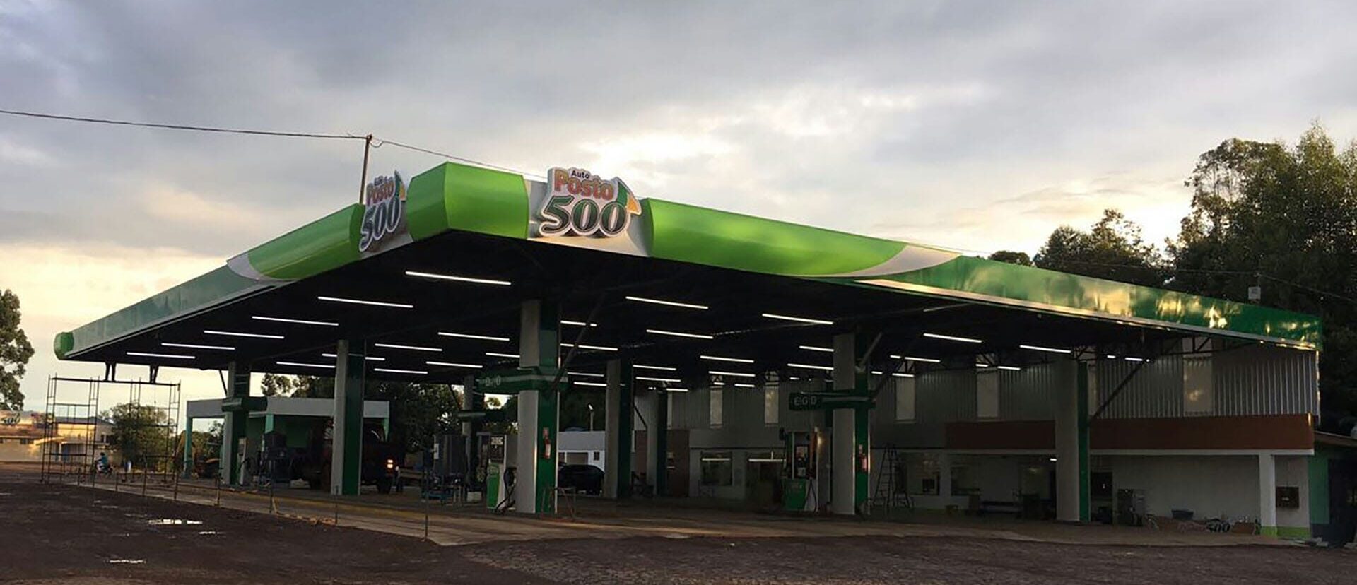 Imagem posto de combustível