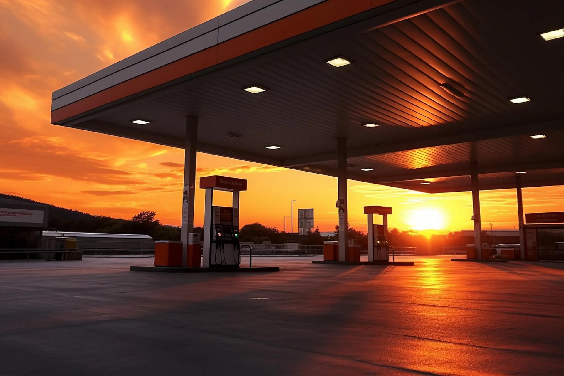 Empreendimento que possui o mapa de risco para posto de gasolina