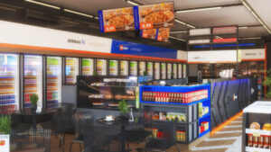 loja de conveniência tela