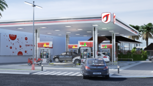 comunicacao visual Posto Joia do Tronco II, posto de gasolina em Laranjal Paulista SP