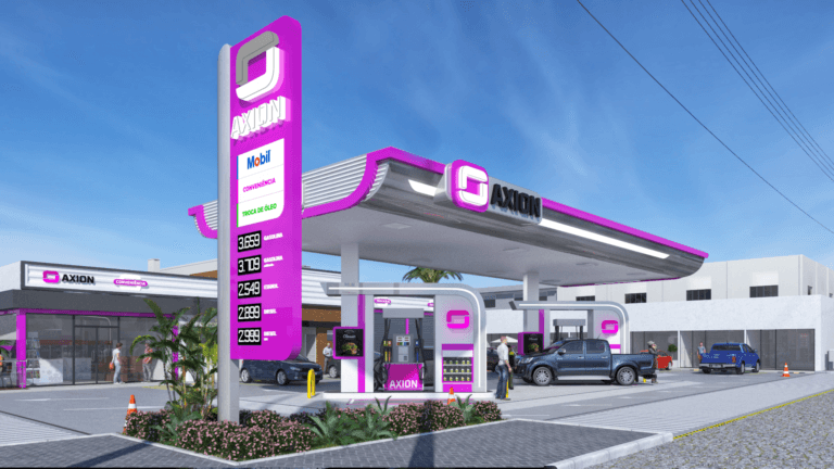 Imagem posto de gasolina bonito