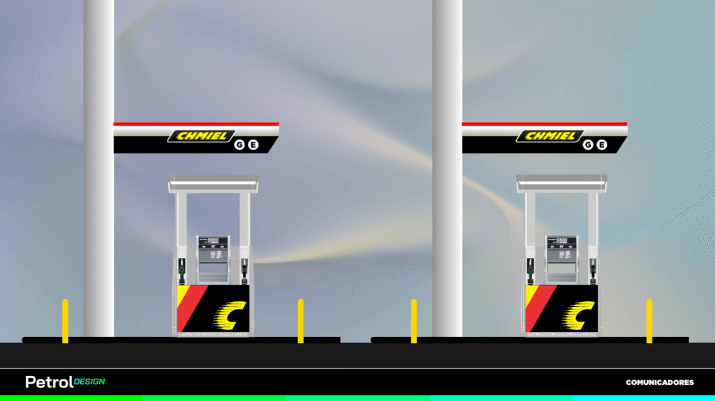 Identidade visual posto de gasolina