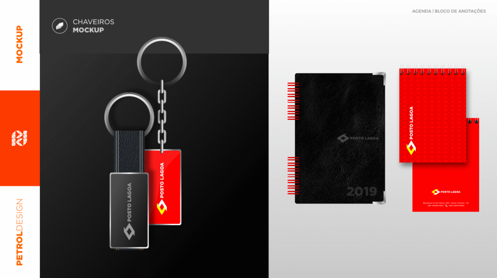 Kit design posto de combustível