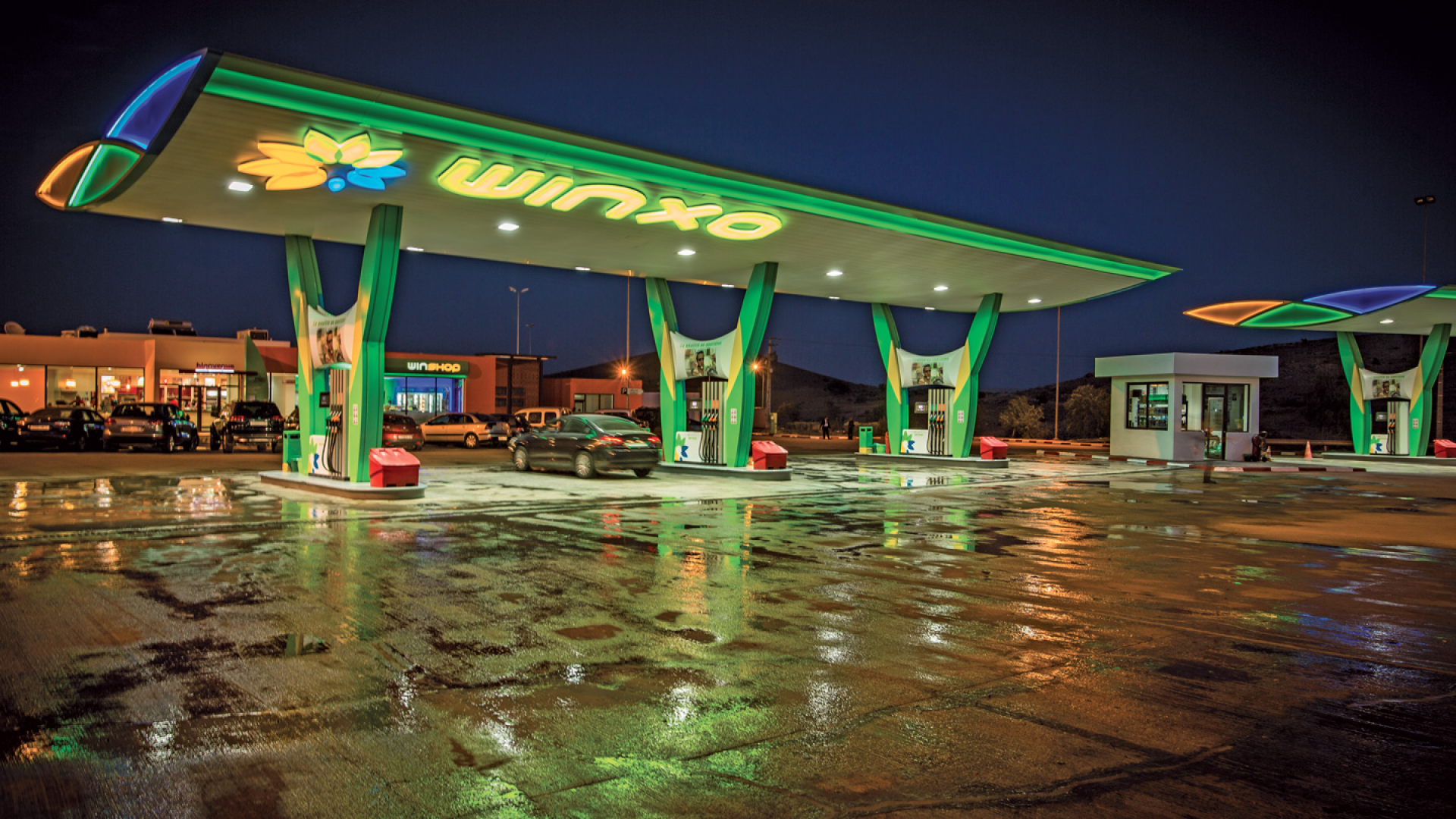 Projetos arquitetônicos para postos de gasolina