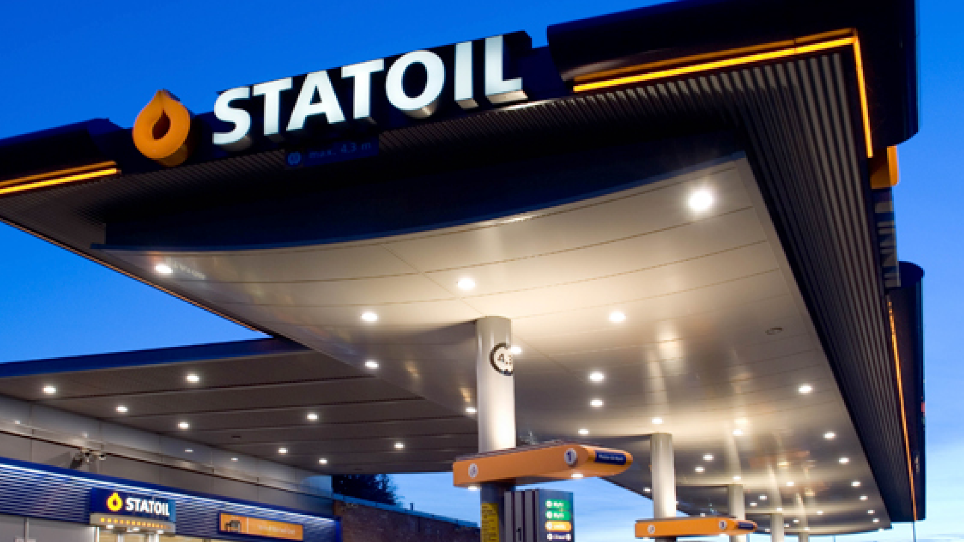 Postos de gasolina na região