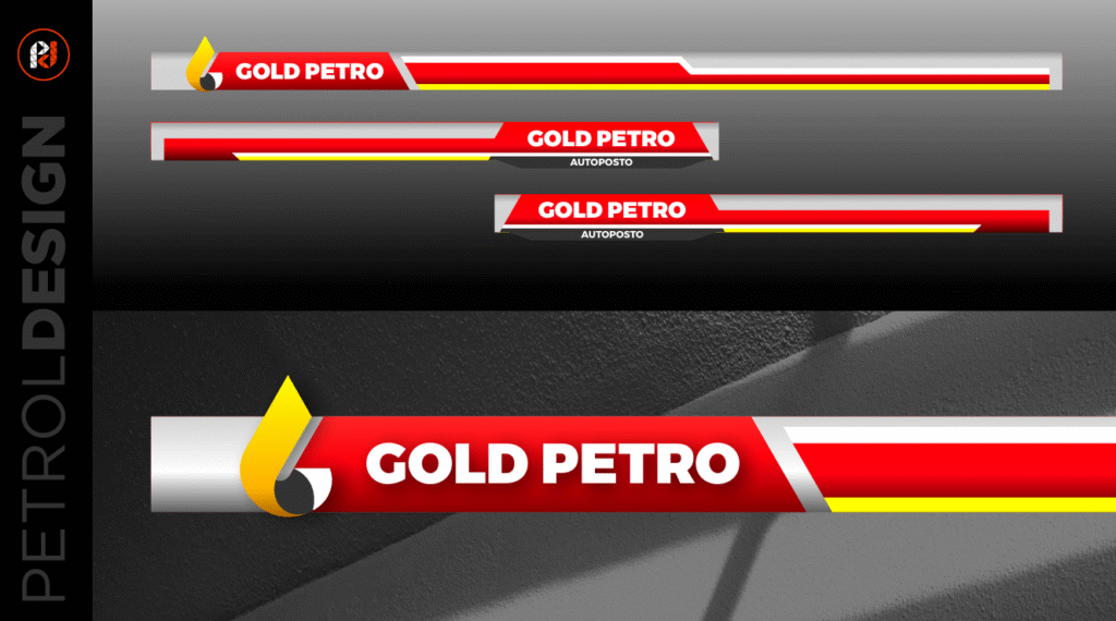Identidade visual posto de gasolina