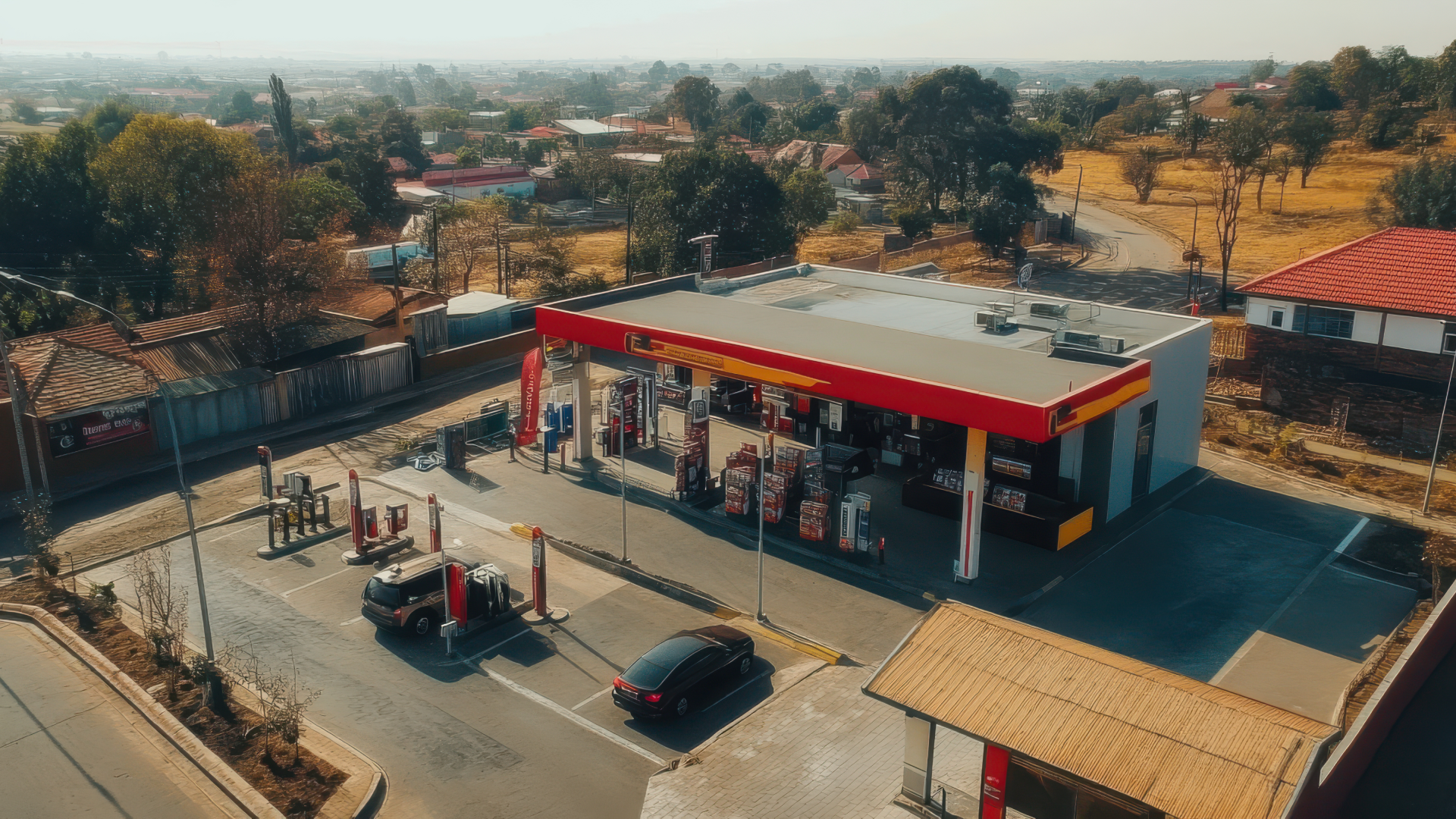 Ampliação posto de gasolina