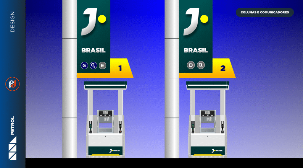 Projeto de design posto de combustível