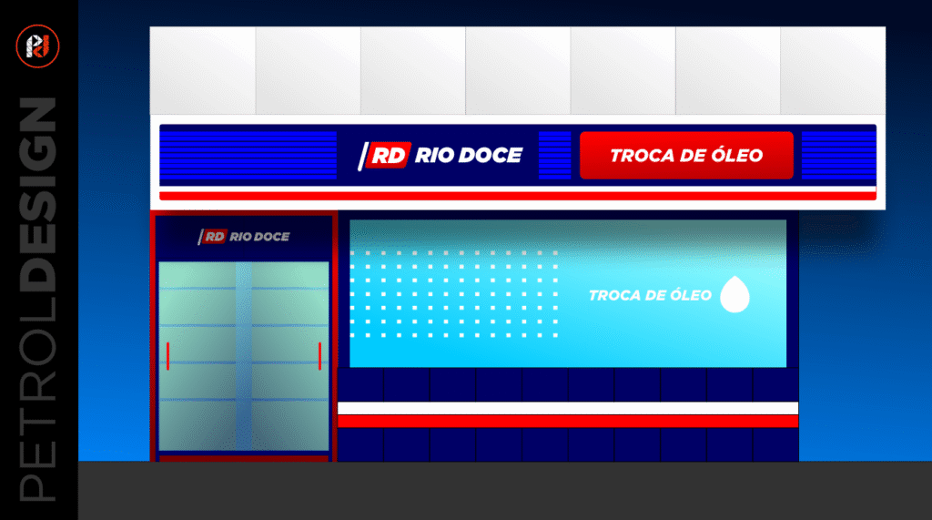 Identidade visual posto de combustível