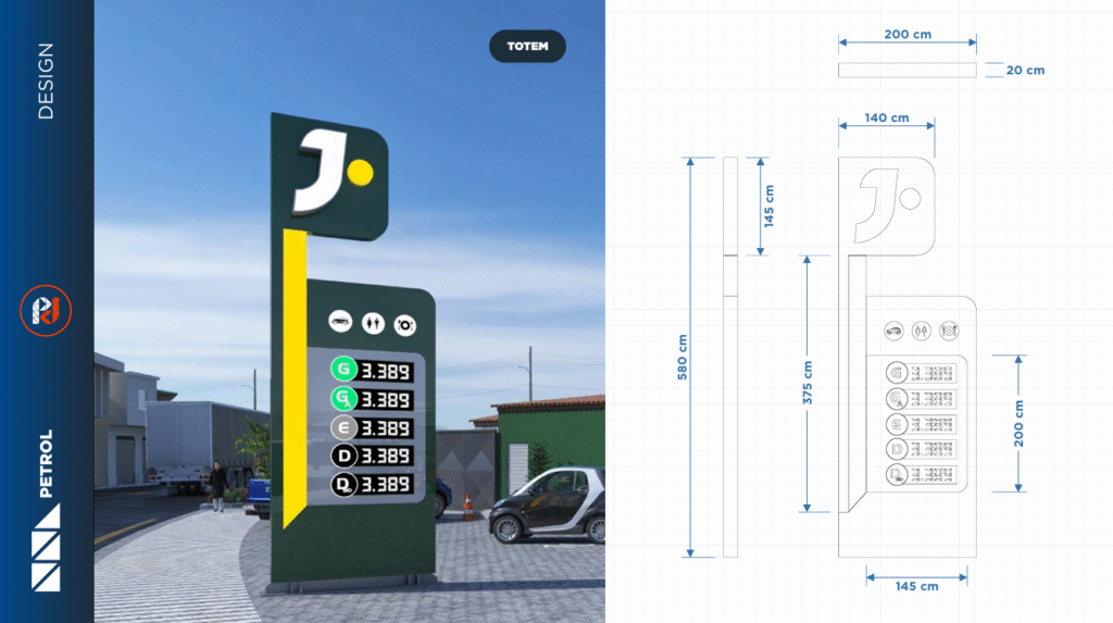 Memorial descritivo posto de combustivel