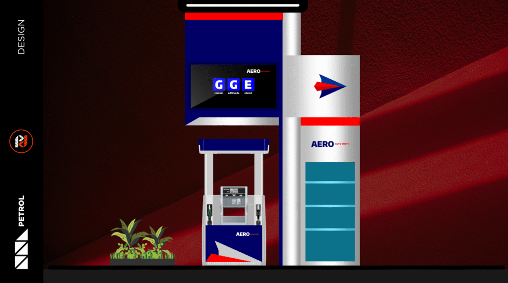 Identidade visual posto de gasolina
