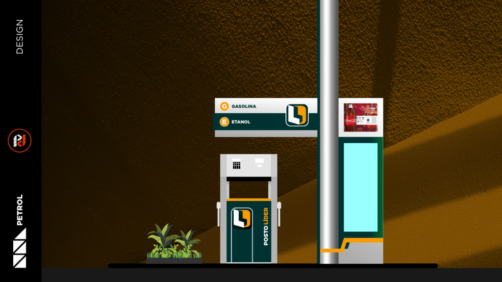 Identidade visual posto