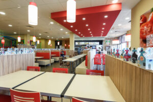 Decoração de loja de conveniência