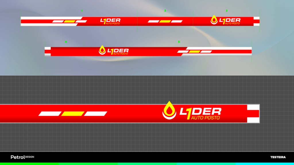 Identidade visual posto