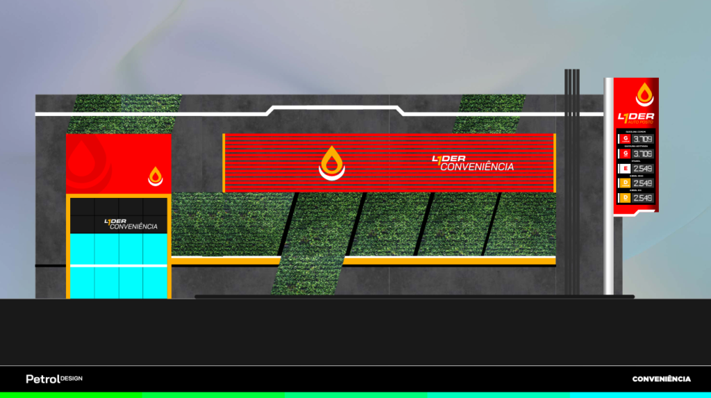 Identidade visual posto de combustivel