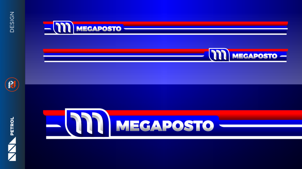 Design posto de gasolina