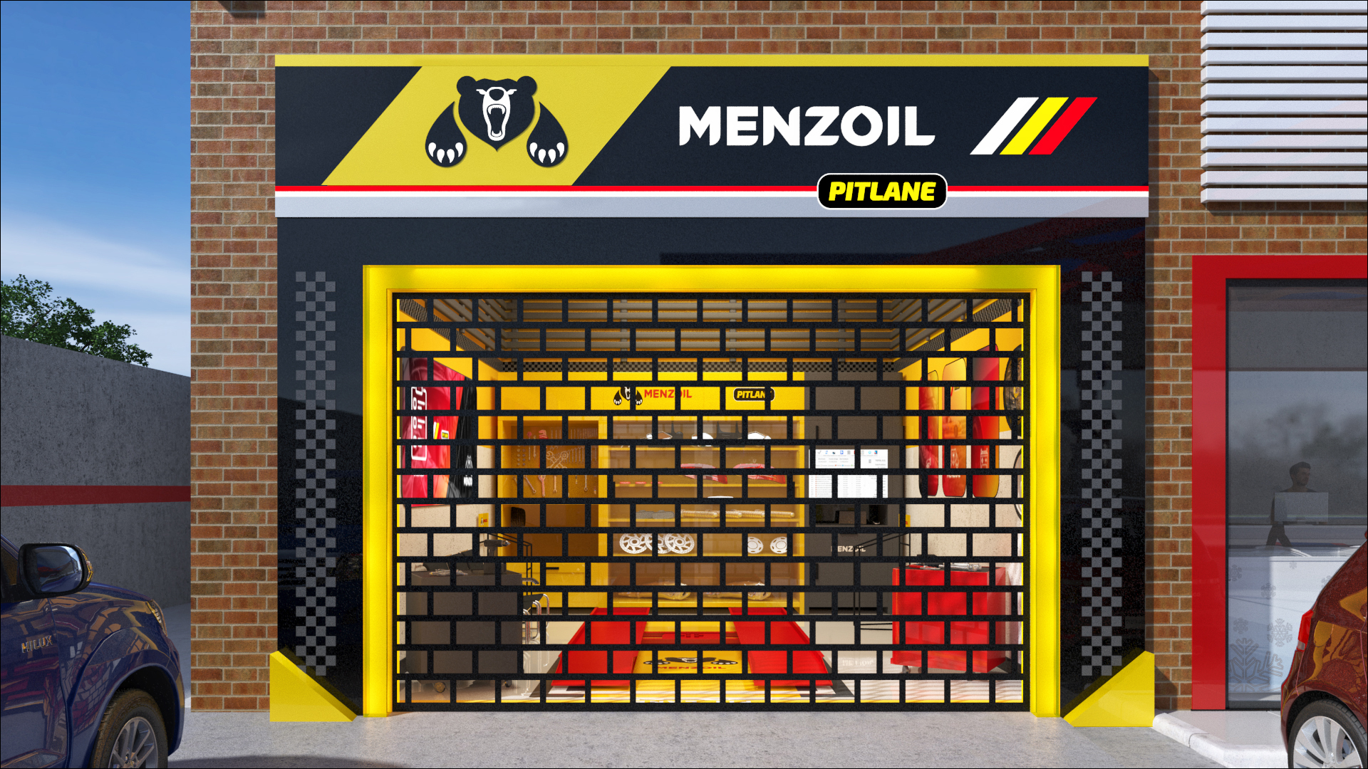 Projeto de comunicação visual troca de óleo