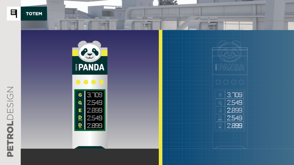 Identidade visual posto de combustível