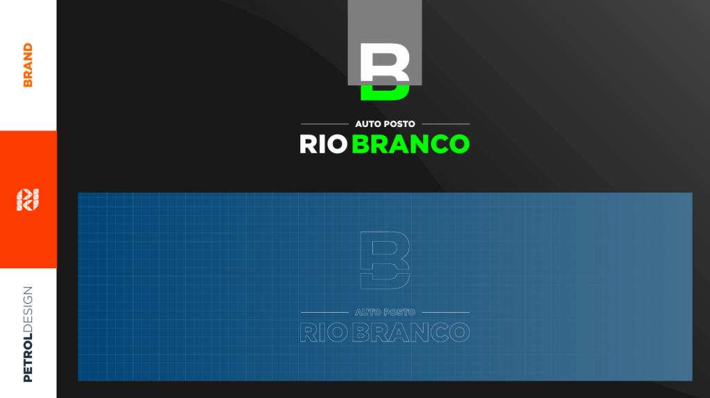 Design posto de gasolina