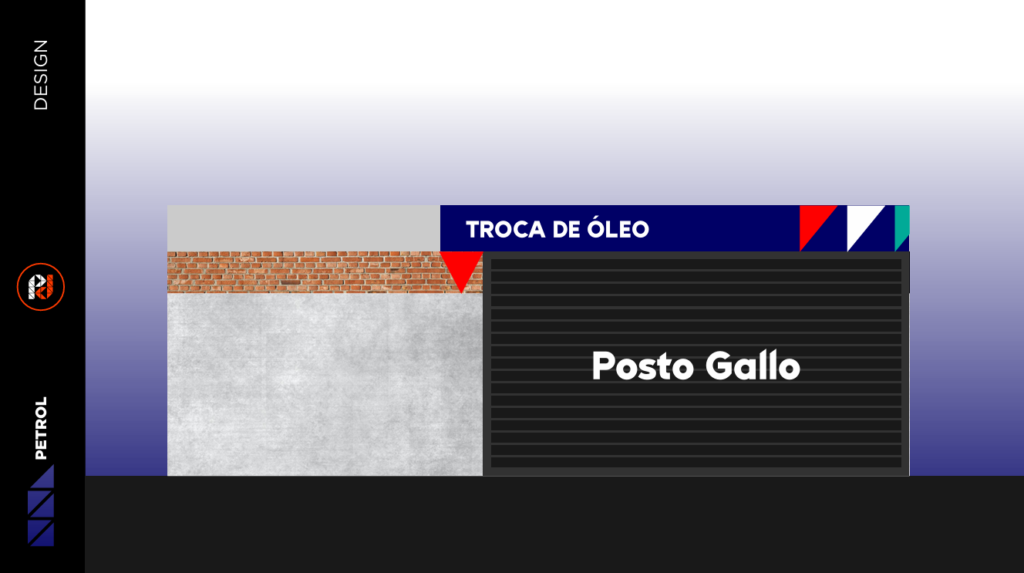 Identidade visual posto de gasolina